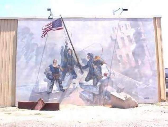 June

Mural honoring those lost on 9-11 in New York City
Sacramento, California