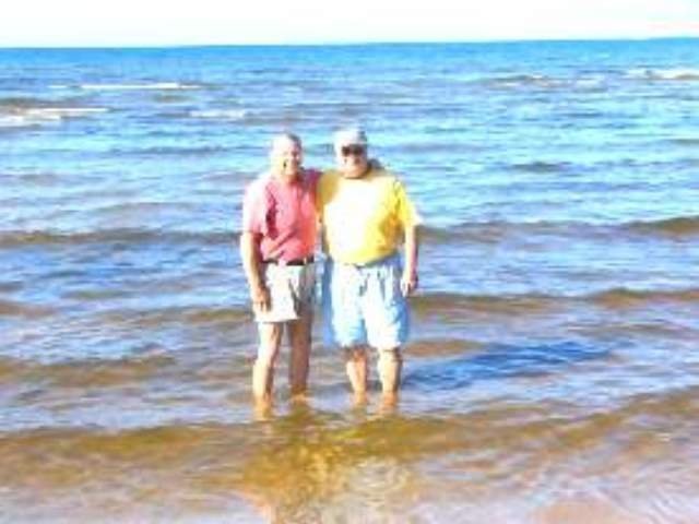 August

Henry & Bob on the nothern shore of Lake Michigan