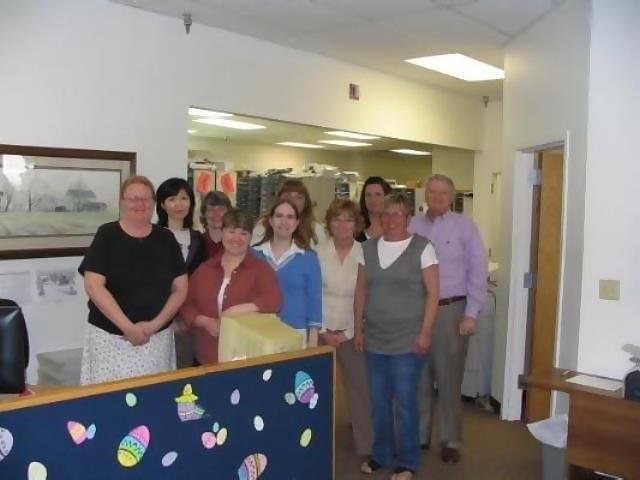April

Our mail staff at Alternative Resources
Sioux Falls, South Dakota
